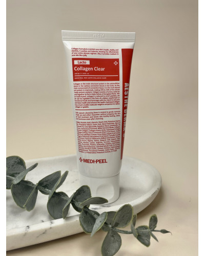 Пінка для вмивання обличчя Medi-peel Red Lacto Collagen Clear 100 ml