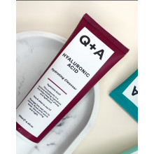 Гель для вмивання обличчя з гіалуроновою кислотою Q+A Hyaluronic Acid Hydrating Cleanser 125 мл