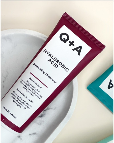 Гель для вмивання обличчя з гіалуроновою кислотою Q+A Hyaluronic Acid Hydrating Cleanser 125 мл
