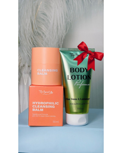 Гідрофільний бальзам для зняття водостійкого макіяжу Top beauty Cleansing balm
