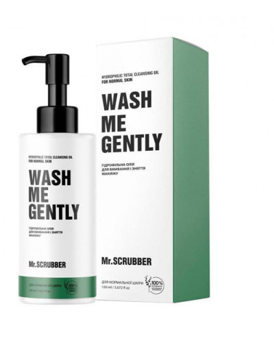 Гідрофільна олія Mr.SCRUBBER WASH ME GENTLY для нормального шкiрі зайва