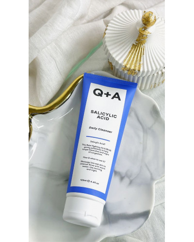 Очищуючий засіб для обличчя з саліциловою кислотою Q+A Salicylic Acid Cleanser 125ml