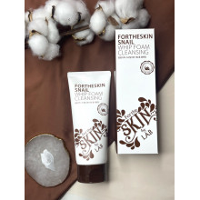 Пінка для вмивання обличчя з муцином равлика Fortheskin Snail Whip Foam Cleansing