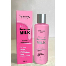 Молочко для демакіяжу очей і шкіри обличчя Top Beauty