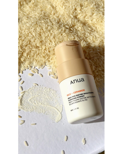 Ензимна пудра з екстрактом рису Anua Rice Enzyme Brightening Cleansing Powder