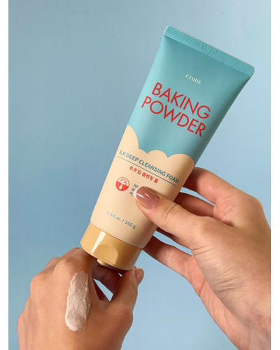 Глибоко очисна пінка для обличчя Etude House Baking Powder Pore Cleansing Foam, 160 мл