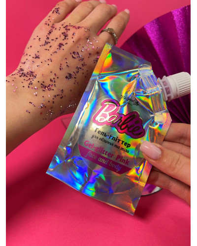 Гель-глітер для обличчя й тіла Barbie Top Beauty - 50 мл