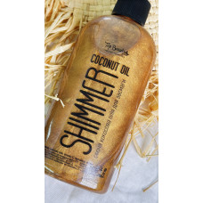 Кокосова олія для засмаги з шиммером Top Beauty Coconut Oil Shimmer 200 мл