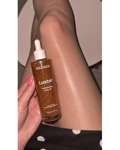 Акція: Олія для тіла з бронзовим шимером + гель у подарунок HOLLYSKIN Luster Shimmering Body Oil