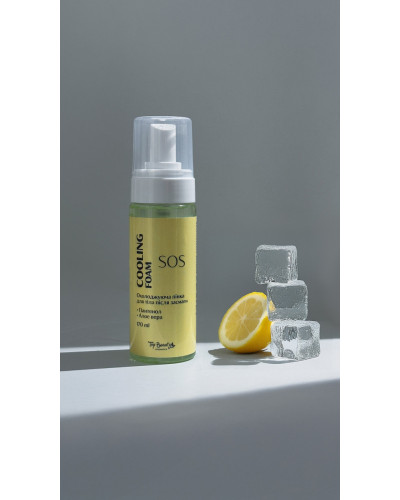 Охолоджуюча пінка після засмаги від Top beauty Cooling foam