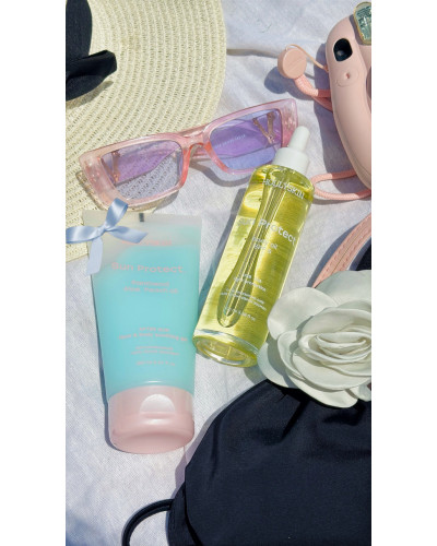 Акція: Олія для інтенсивної засмаги + гель у подарунок HOLLYSKIN Sun Protect. Body Oil SPF 5